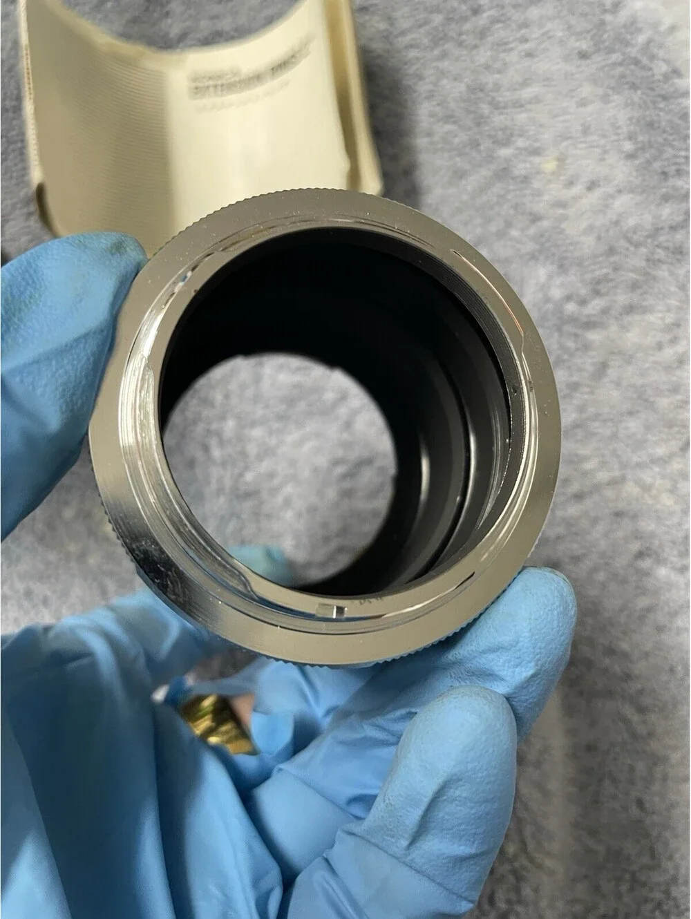 Konica AR Extension Ring Set No.  1, 2, 3, 4, 5 Macro Tubes, With Case